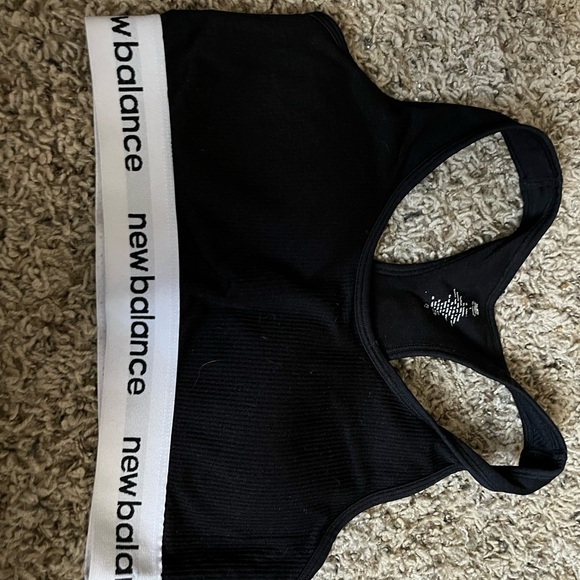 New Balance Women's Sports Bra Collection - White, Black, Pink, Grey - Picture 10 of 16